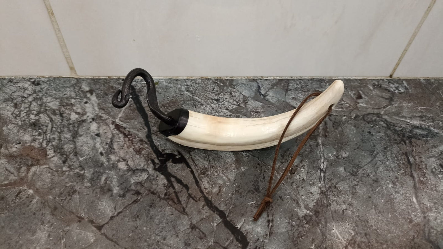 Bottle Opener with Warthog Tooth