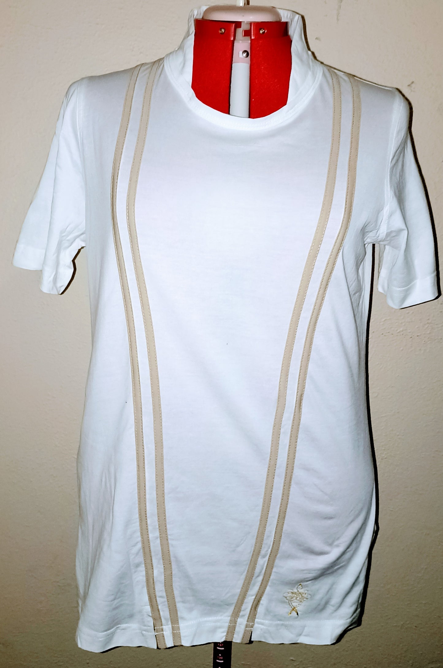 Dual Shirt - White and Khaki