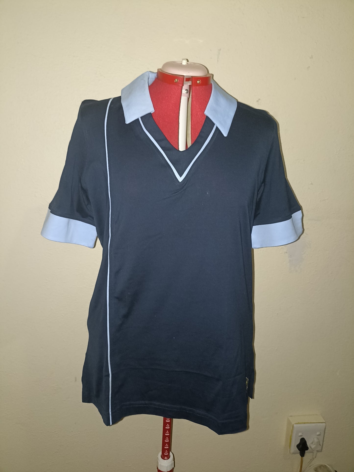 Classic Shirt - Navy and Light Blue