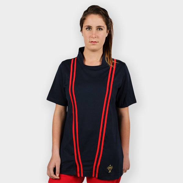 Dual Shirt - Navy and Red