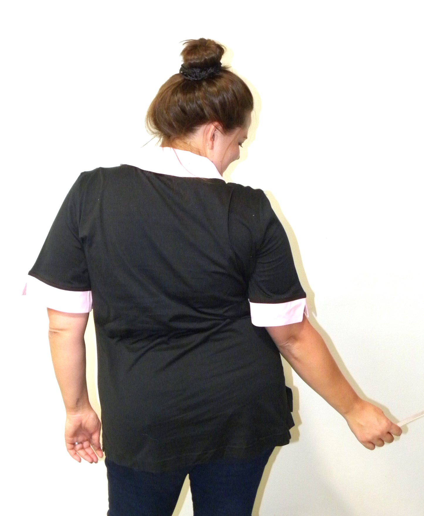 Classic Shirt - Navy and Pink