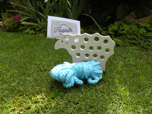 Wooden Sheep (Threading Toy)