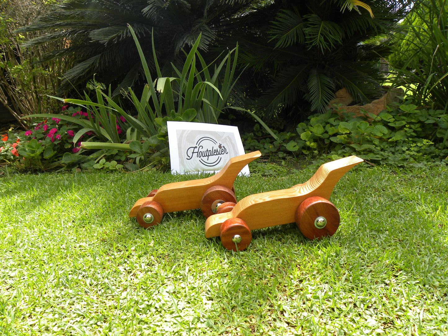 Wooden Racing Car - Fancy; Larger