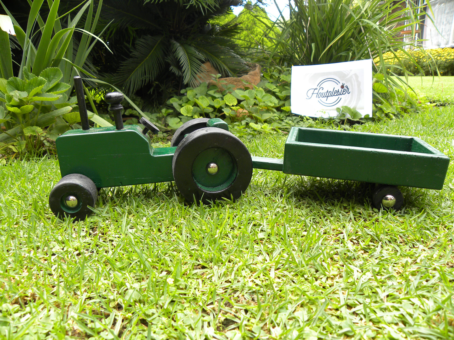 Wooden Tractor