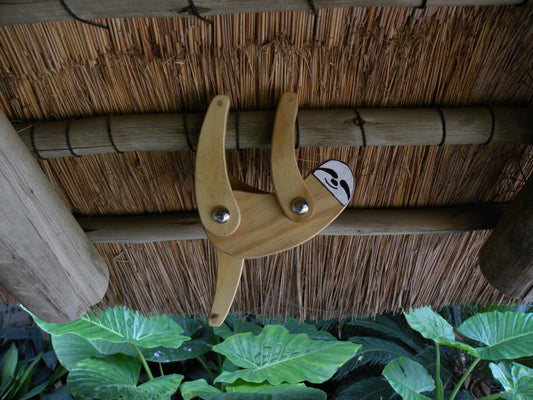 Wooden Sloth (Hanging Toy)