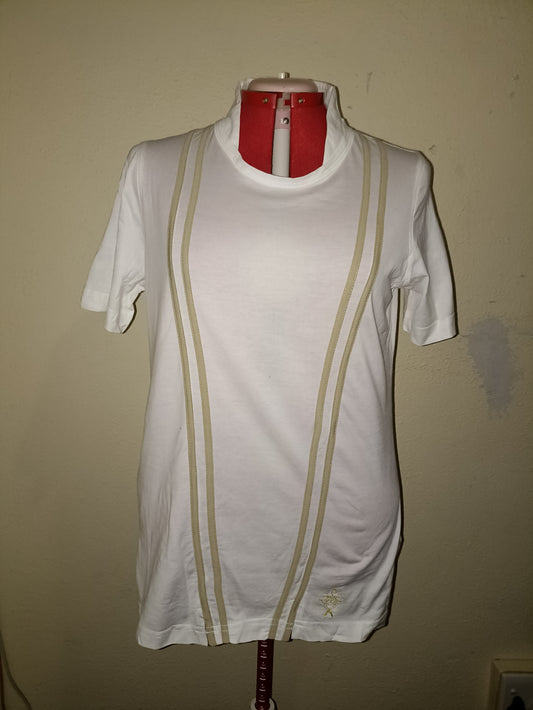 Dual Shirt - White and Khaki