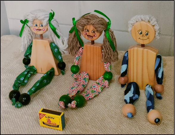 Wooden Dolls (Boys or Girls)
